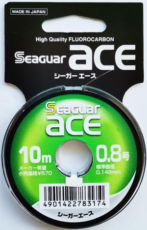 Seaguar Ace 100% Fluorocarbon 10m.