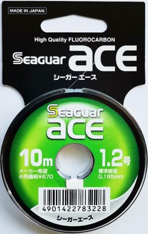 Seaguar Ace 100% Fluorocarbon 10m.