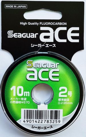 Seaguar Ace 100% Fluorocarbon 10m.