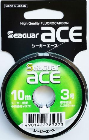 Seaguar Ace 100% Fluorocarbon 10m.