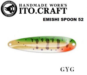 Блесна ITO CRAFT Emishi Custom Spoon 52 5g.