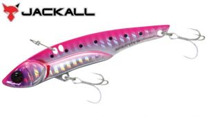 Jackall BIG BACKER Metal Vibration 82mm 25g Pink Back Sardiner/Border Holo