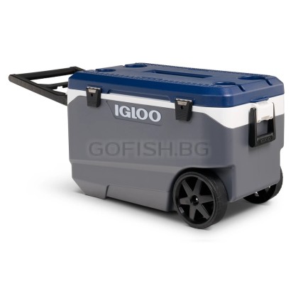 IGLOO LATITUDE 90QT MAXCOLD ROLLER CARBON - 85l.
