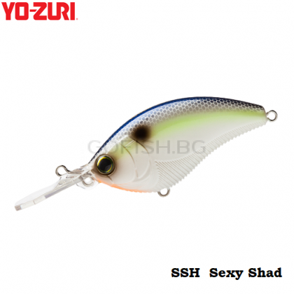 Yo-Zuri 3DB Flat Crank 70F 70mm. R1147