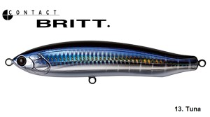 Tackle House BRITT Slider CBP145mm. 48g.